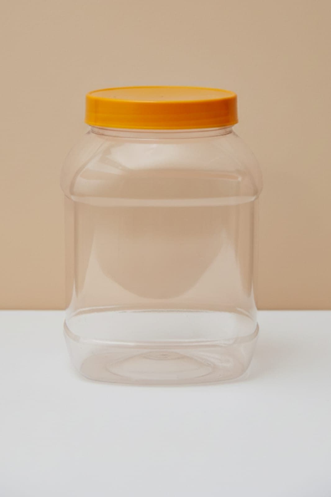 1.2 Litre PET Jar (Tall Ribbed)